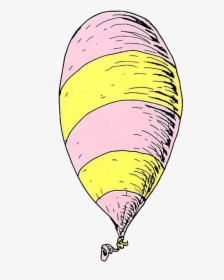 Dr Seuss Yellow Truffula Tree Png - Dr Seuss Oh The Places You Ll Go Balloon, Transparent Png, Transparent PNG