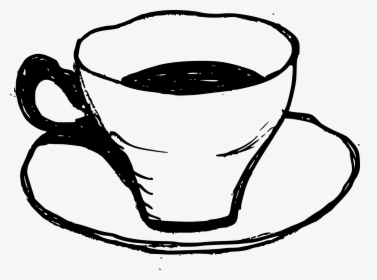 Coffee Drawing Cup Png Clipart , Png Download - Tea Cup Drawing Png, Transparent Png, Transparent PNG