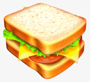 Grilled Cheese Clipart The Cliparts - Cheese Sandwich Clipart, HD Png Download, Transparent PNG