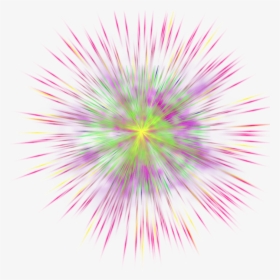 Color Explosion Transparent Decoration Png Clipart - Firework Explosion Transparent Background, Png Download, Transparent PNG