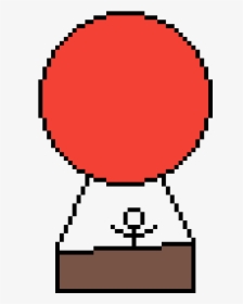 A Hot Air Balloon Ride - Deadpool Logo Pixel Art, HD Png Download, Transparent PNG