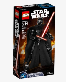 Kylo Ren - Lego Star Wars Buildable Figures Kylo Ren Poster, HD Png Download, Transparent PNG
