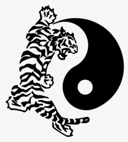 Chinese Tiger Black And White, HD Png Download, Transparent PNG