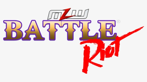 Transparent Sami Callihan Png - Mlw Battle Riot Logo, Png Download, Transparent PNG