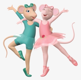 Angelina And Alice Dancing Together - Alice From Angelina Ballerina, HD Png Download, Transparent PNG