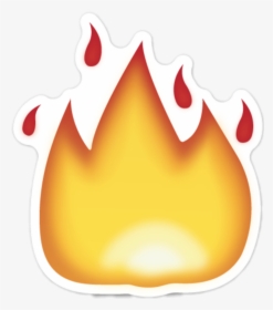Nike Fear Of God 1 On Feet Clipart , Png Download - Fire Emoji Sticker Png, Transparent Png, Transparent PNG