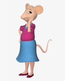 Angelina S Mother - Angelina Ballerina Mama, HD Png Download, Transparent PNG