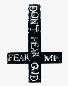 #god #fear #cross #mayhem3 #666 - Cross, HD Png Download, Transparent PNG