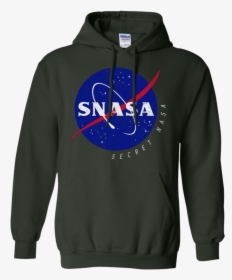 Snasa Secret Nasa Logo T Shirt & Hoodie - Hoodie, HD Png Download, Transparent PNG