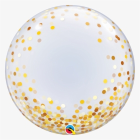 Confetti Deco Bubble Gold, HD Png Download, Transparent PNG