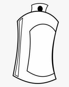 Line Art,angle,area - Spray Cans Clipart Png, Transparent Png, Transparent PNG