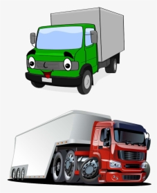 Vector Graphics Semi-trailer Truck Stock Illustration - Truck Cartoon Png, Transparent Png, Transparent PNG