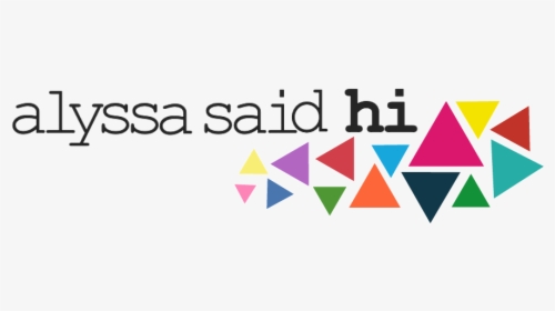 Alyssa Said Hi - Triangle, HD Png Download, Transparent PNG