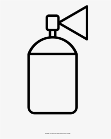 Spray Paint Coloring Page, HD Png Download, Transparent PNG