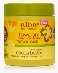 Alba Botanica Hawaiian Deep Conditioning Minute Mask, HD Png Download, Transparent PNG