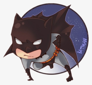 #batman #kawaii #chibi #freetoedit - Batman Kawaii, HD Png Download, Transparent PNG