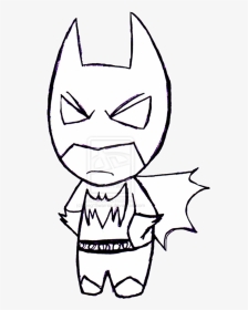 Free How To Draw A Chibi Panda Download Free Clip Art - Cartoon Batman And Superman Drawing, HD Png Download, Transparent PNG