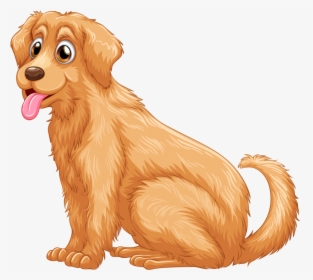 Clipart Puppy Golden Doodle - Golden Retriever Puppy Clip Art, HD Png Download, Transparent PNG