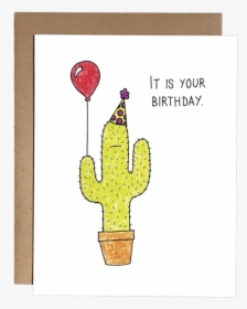 Birthday Cactus, HD Png Download, Transparent PNG