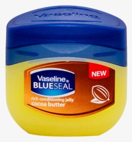 Vaseline Blue Seal Rich Conditioning Jelly Cocoa Butter - Vaseline Blue Seal Cocoa Butter, HD Png Download, Transparent PNG