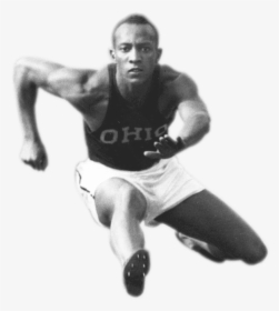 Jesse Owens Running Png, Transparent Png, Transparent PNG