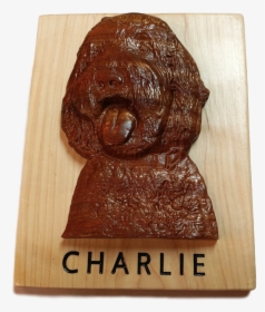 Charlie Doodle Carved Portrait - Chocolate, HD Png Download, Transparent PNG