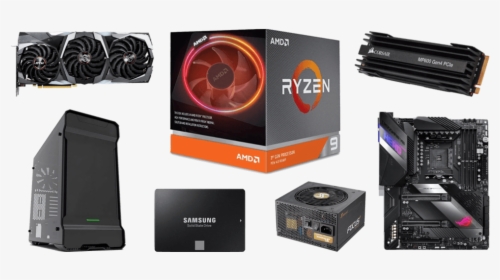 Best Ryzen 9 3900x And Rtx 2080 Ti Build - Amd Ryzen 9 3900x, HD Png Download, Transparent PNG