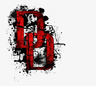 Transparent Superhero Transparent Background Daredevil - Transparent Daredevil Logo, HD Png Download, Transparent PNG