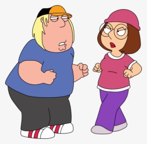 Chris And Meg Fighting - Angry Chris Family Guy, HD Png Download, Transparent PNG