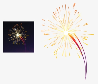 Transparent Fireworks Png Images - Diwali Fire Works Png, Png Download, Transparent PNG