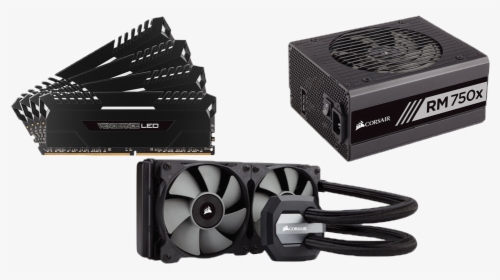 Corsair H100i V2 รีวิว, HD Png Download, Transparent PNG