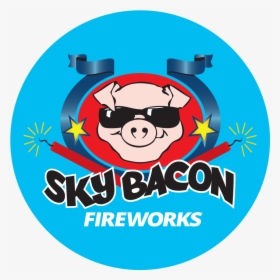 Green Fireworks Png , Png Download - Sky Bacon Firework Logo, Transparent Png, Transparent PNG
