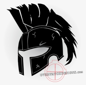 Warrior Helmet Png - Warrior Helmet Png Spartan, Transparent Png, Transparent PNG