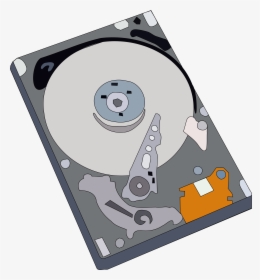 Harddisk Clip Arts - Hard Disk Clipart, HD Png Download, Transparent PNG