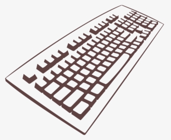 Mouse Clipart Key Board - Computer Keyboard Clipart Png, Transparent Png, Transparent PNG