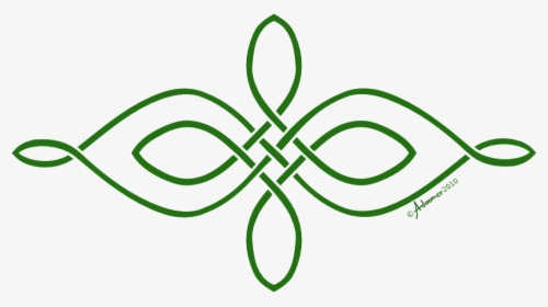 Simple Horizontal Celtic Knot By Adoomer-d35qedf - Simple Celtic Knot Patterns, HD Png Download, Transparent PNG