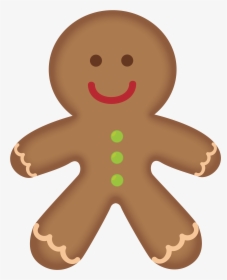 The Gingerbread Man Gingerbread House Clip Art - Transparent Background Gingerbread Man Clipart, HD Png Download, Transparent PNG