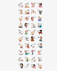 Family Guy Line Sticker, HD Png Download, Transparent PNG