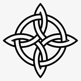 Celtic Knot - Black And White Vector Drawings, HD Png Download, Transparent PNG