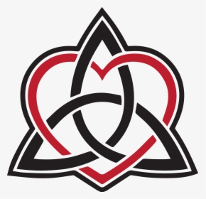 Celtic Knot Triquetra Celts Symbol - Symbol Heart Trinity, HD Png Download, Transparent PNG