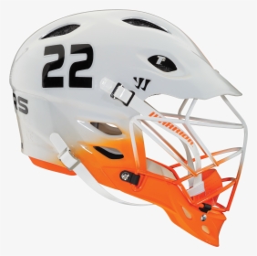 White Lacrosse Helmet, HD Png Download, Transparent PNG