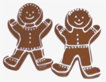 Transparent Gingerbread Men Clipart - Gingerbread Cookies, HD Png Download, Transparent PNG