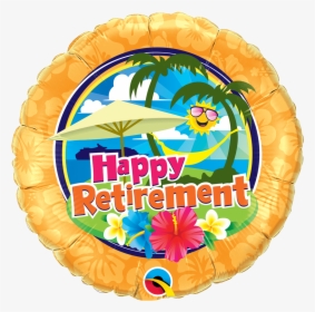 Sunshine Balloon Qualatex Balloonatics - Happy Retirement, HD Png Download, Transparent PNG