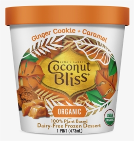 Coconut Bliss Vegan Ice Cream - Coconut Bliss Sweet Cherry Amaretto, HD Png Download, Transparent PNG