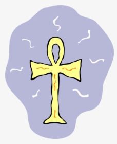 Egyptian Key Of Image - Símbolos Religiosos Da França, HD Png Download, Transparent PNG