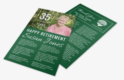 Happy Retirement Party Flyer Template Preview - Flyer Wine, HD Png Download, Transparent PNG