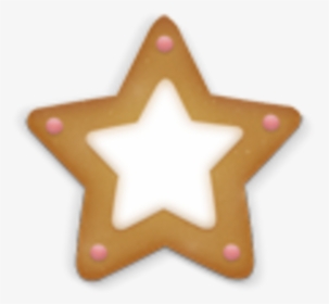 Gingerbread Clipart Star - July 4 Clip Art Star, HD Png Download, Transparent PNG