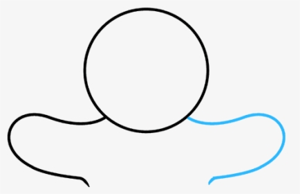 How To Draw Gingerbread Man - Circle, HD Png Download, Transparent PNG