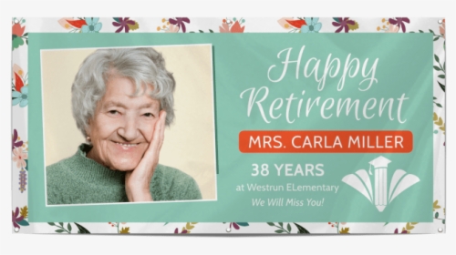 Happy Retirement Party Banner Template Preview - Senior Citizen, HD Png Download, Transparent PNG