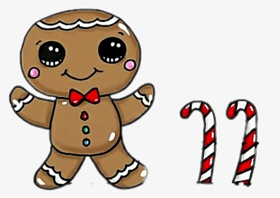#scgingerbreadcookies #gingerbreadcookies #gingerbreadcookie - Cute And Easy Gingerbread Men Drawings, HD Png Download, Transparent PNG